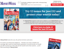 Tablet Screenshot of info.moneyweek.com